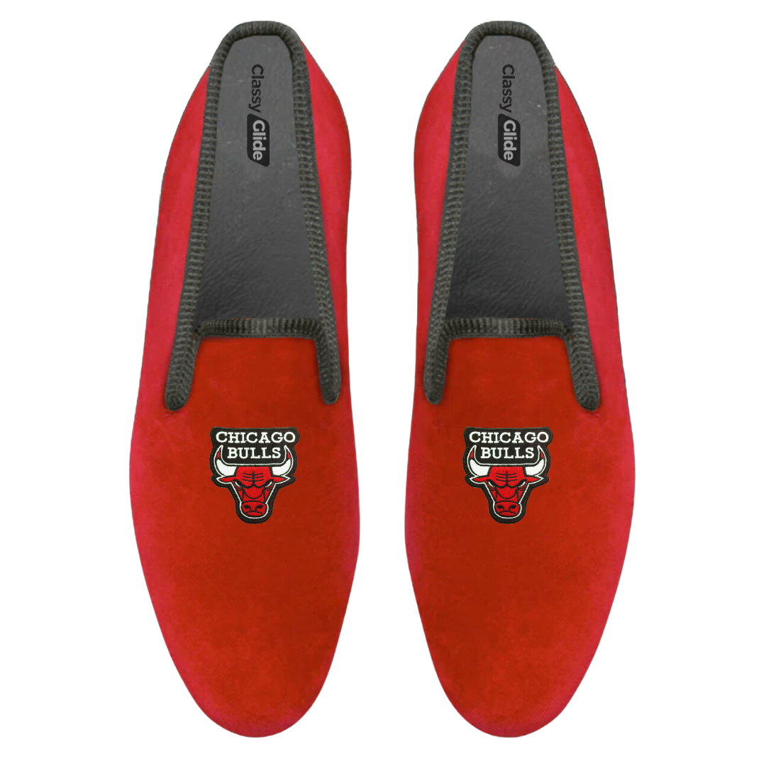 Red Velvet Loafer