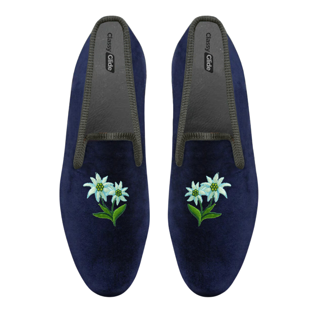 Customizable embroidered loafer